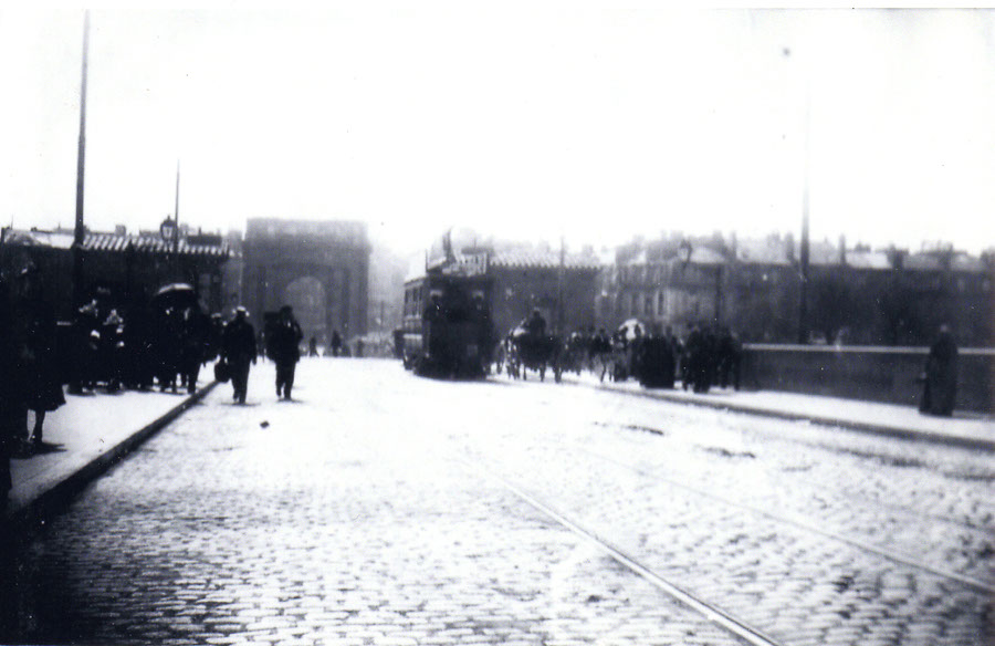 Tram pont pierre Bordeaux 1895